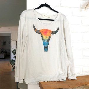 Vintage Havana Skull Long Sleeved Shirt